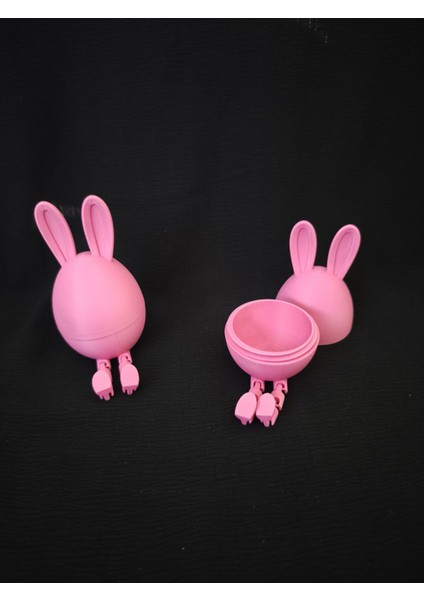 Çocuklara Sürpriz Tavşan Yumurta-Kutu(2'li)