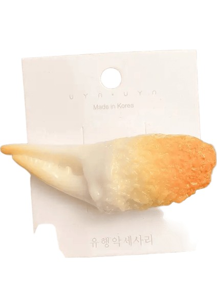 Simüle Edilmiş Gıda Saçları Klip Yeni Yaratıcı Deniz Ürünleri Aksesuarları Komik Tuzlu Balık Eğlenceli Kelime Klips: A17 (Yurt Dışından)