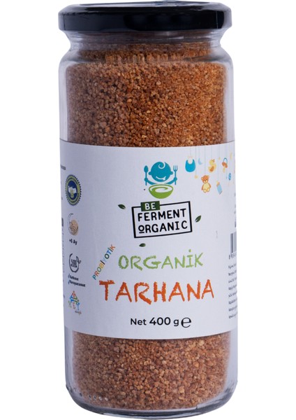 Beferment Organik Bebek Tarhanası 400 gr