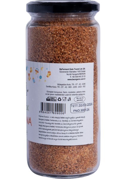 Beferment Organik Bebek Tarhanası 400 gr fiyatları