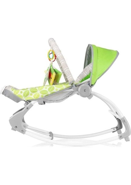 UltraNova Yeşil Orman Temalı Müzikli Sallanan Bebek Oturma Sandalyesi, Taşıma Kapasitesi 0-9 Kg fırsatları