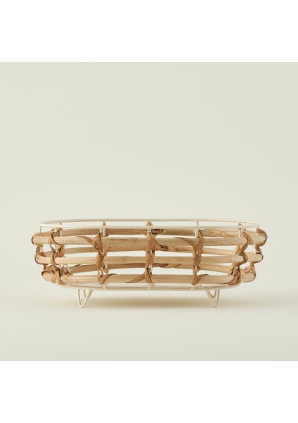 Dawn Oval Sepet Naturel (33 x 23 x 11 cm )