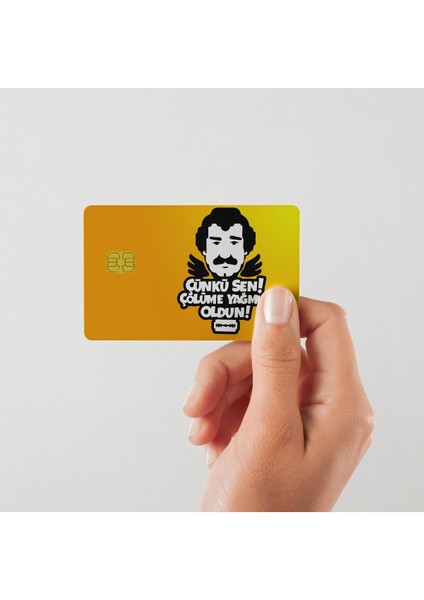 Müslüm Baba "çünkü Sen Çölüme Yağmur Oldun" Temalı Kart Kaplama ( Yüksek Kalite )