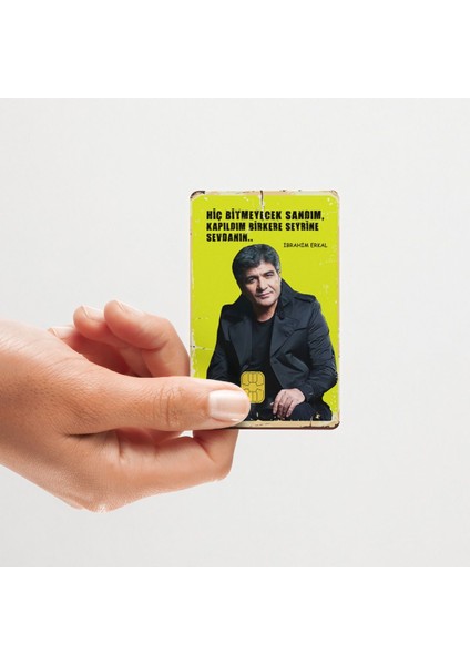 Ibrahim Erkal Tasarımlı 2'li Kart Kaplama Sticker Set fiyatları