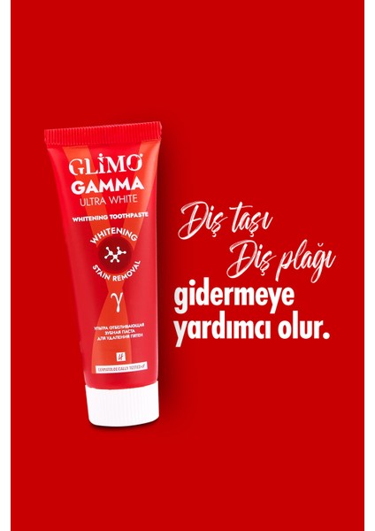 Gamma Ultra White Beyazlatıcı Diş Macunu 20 Ml, Doğal Beyazlatıcı Etki, Sigara Lekelerine Karşı Etki