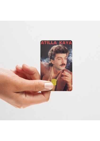 Atilla Kaya Tasarımlı Papara, Kredi Kart Kaplama Sticker