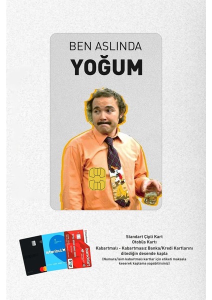 Burhan Altıntop Mizah Tasarımlı Papara, Kredi Kart Kaplama Sticker fiyatları