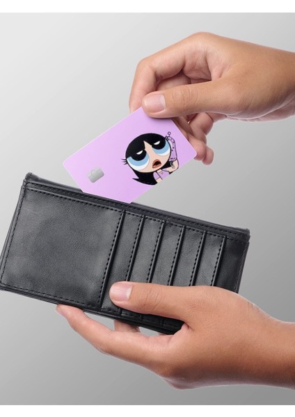 Huggy Craft Ppg Mor Telefon Kredi Kartı Kaplama Stickeri Papara, Tosla, Kredi Kartı Için Uyumlu indirimleri