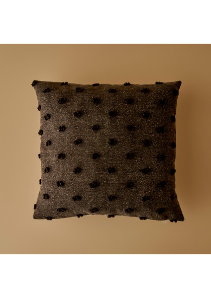 Pamuk Maroc Dekoratif Yastık Antrasit (43 x 43 cm )