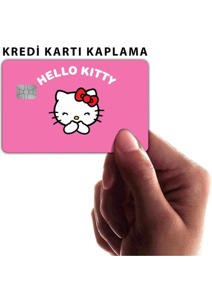 Hello Kitty Kiss Kredi Kartı Kaplama Sticker