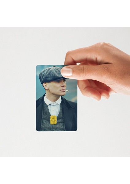 Beckham Peaky Blinders Kart Kaplama Sticker 2'li Set