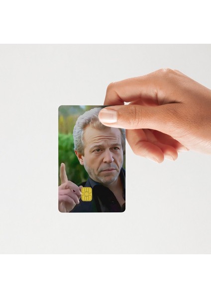 Iskender Büyük Kart Kaplama Sticker (Yüksek Kalite)