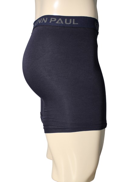 Bambu Uzun Paçalı Sporcu Boxer - Füme, Nefes Alır, Konforlu