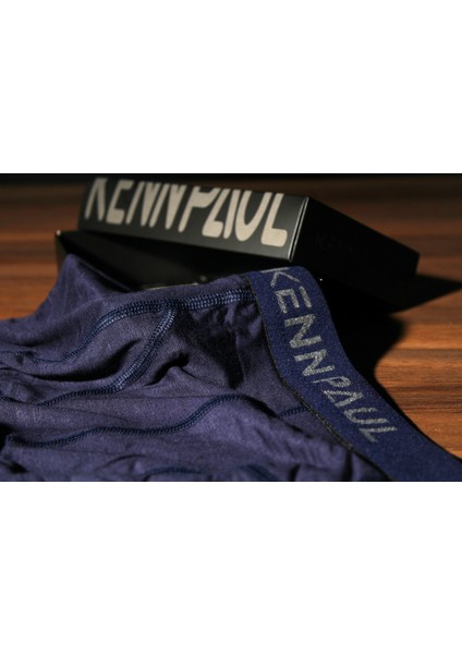 Bambu Uzun Paçalı Sporcu Boxer - Füme, Nefes Alır, Konforlu