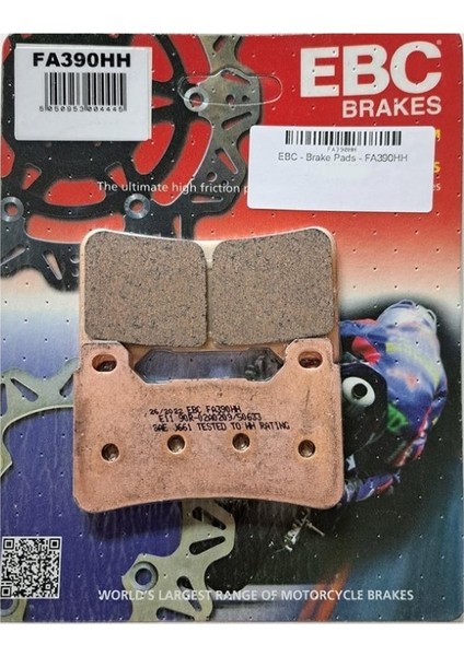 Honda Cbr 600 Rr Sinterli Ön Fren Balata