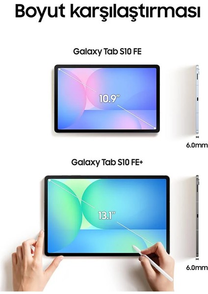 S10 Fe 8GB/128 GB X520 Gri (Samsung Türkiye Garantili)