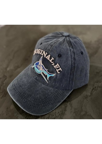 Unisex Yeni Trend Original Shark Model Vintage Eskitme Beyzbol Kep Şapka fiyatları