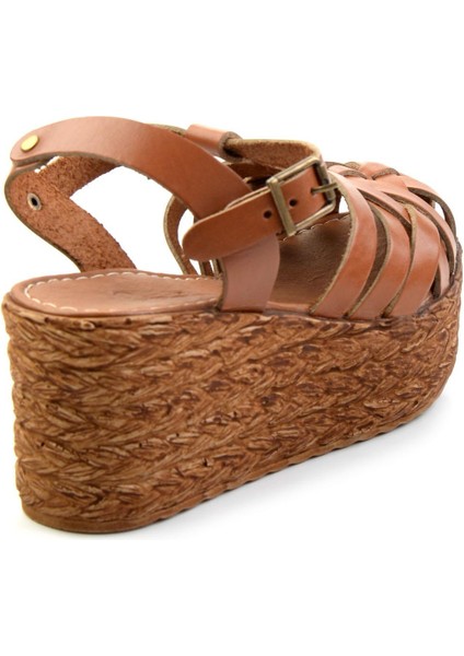 Taba Leather Kadın Sandalet K05197003903 modelleri