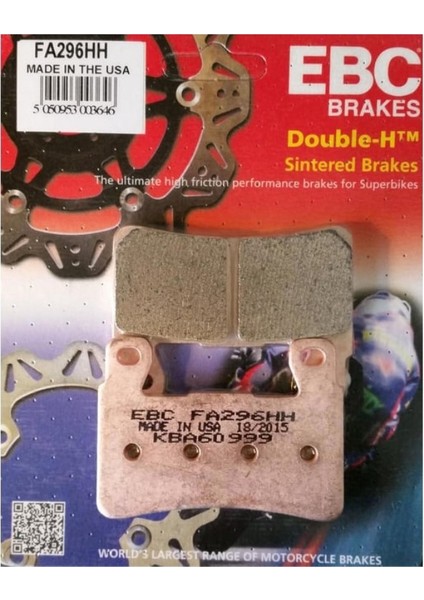Honda Cbr 954 Rr Sinterli Ön Fren Balata