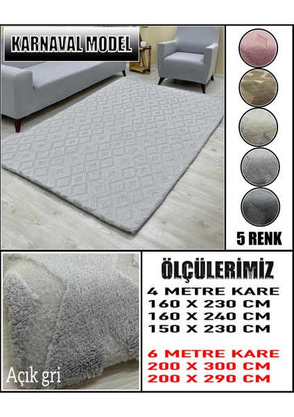 Karnaval Model Kumaştan Welsoft Lastikli Halı Örtüsü