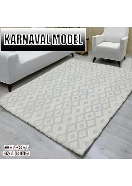 Karnaval Model Kumaştan Welsoft Lastikli Halı Örtüsü fiyatları