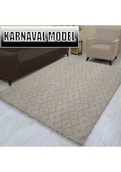 Karnaval Model Kumaştan Welsoft Lastikli Halı Örtüsü