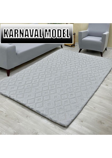 Karnaval Model Kumaştan Welsoft Lastikli Halı Örtüsü