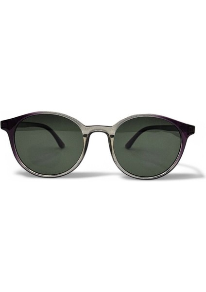 Yuvarlak Güneş Gözlüğü Polarize Uv 400 Koruma Unisex