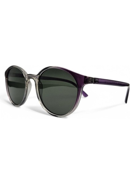 Yuvarlak Güneş Gözlüğü Polarize Uv 400 Koruma Unisex