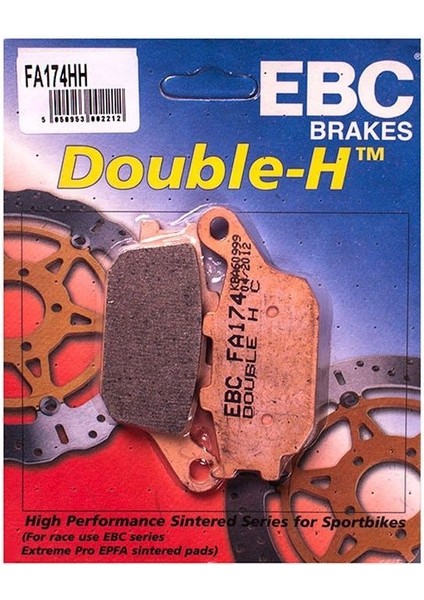 Suzukı Gsx-R 250 Sinterli Arka Fren Balata