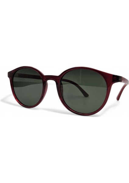 Yuvarlak Güneş Gözlüğü Polarize Uv 400 Koruma Unisex