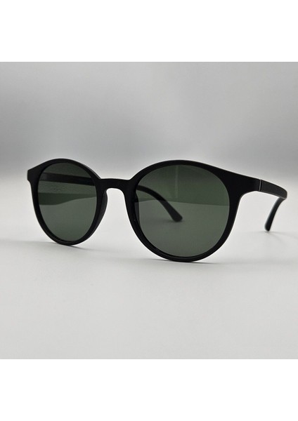 Yuvarlak Güneş Gözlüğü Polarize Uv 400 Koruma Unisex