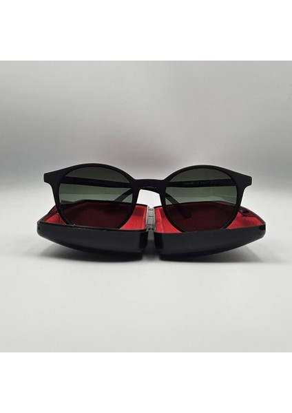 Yuvarlak Güneş Gözlüğü Polarize Uv 400 Koruma Unisex