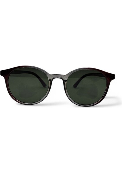 Yuvarlak Güneş Gözlüğü Polarize Uv 400 Koruma Unisex