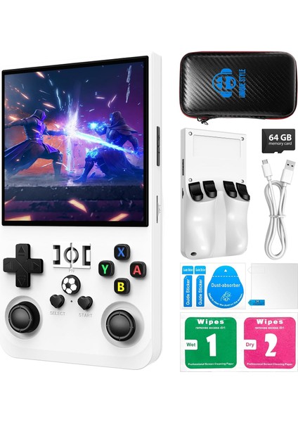 R36S Max Retro El Oyun Konsolu 4.0\'\' IPS Ekranlı 18.000 Oyunlu
