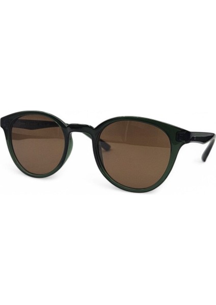 Polarize Güneş Gözlüğü Unisex Uv 400 Koruma Yuvarlak
