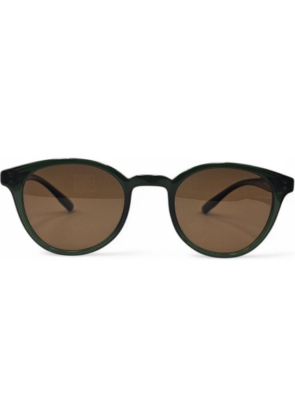 Polarize Güneş Gözlüğü Unisex Uv 400 Koruma Yuvarlak