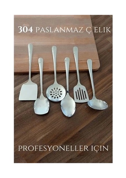 Servis Seti 304 Paslanmaz Profesyonel