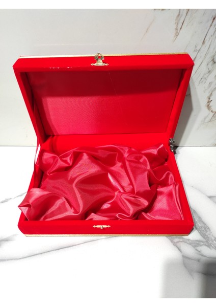 Cezveli 2 Kişilik Fincan Takımı Için Kadife Kutu Kırmızı fiyatları