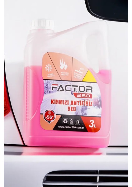 -56°c Kırmızı Antifriz 3 L