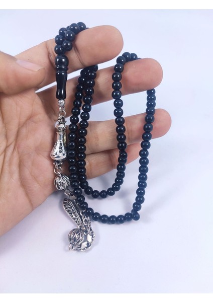 Bu Fiyata Yok! Inci Siyahı Küçük Boy Rus Oltu Namaz Tesbihi Sertifikalı 7694 indirimleri