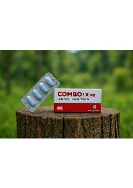 Cinsel Sağlık Takviye ve Destekli 4'lu 100 Mg Combo