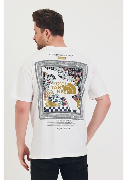 Bisiklet Yaka Cool Tarz Nice Baskılı Oversize Salaş Unisex T-Shirt fırsatları