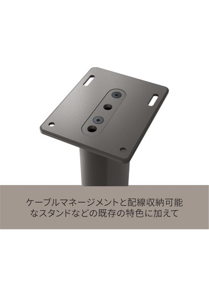 S2 Yer Standı Titanyum (Kef LS50 Wireless Iı ve LS50 Meta Için)