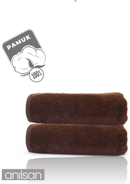 2'li Kahverengi Banyo Havlusu - 90 x 150 cm , 650 Gr, PAMUK, Spa ve Otel Havlusu, Günlük Kullanım fiyatları