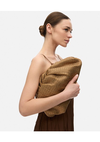 Parlak Iplikli Clutch IS1250121003074