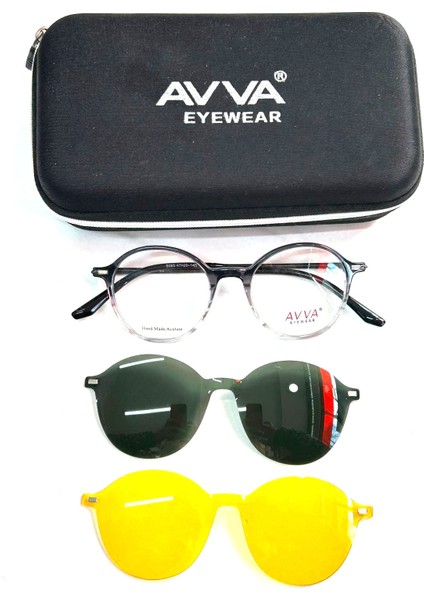 9365 C3 Polarize&antifar Klipsli Unisex Güneş Gözlüğü