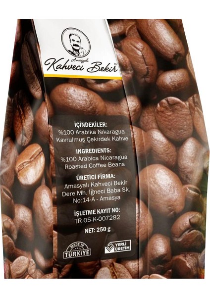 Nicaragua Kahve Çekirdek 250 gr modelleri