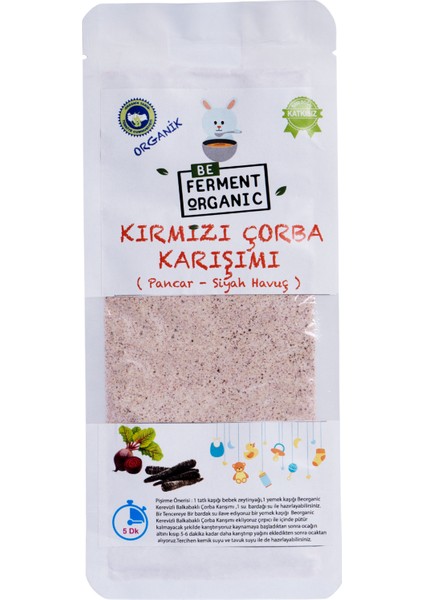 Kırmızı Sebzeli Ek Gıda Çorbası 180 G Jelatin