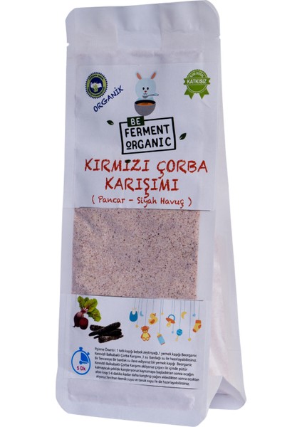Kırmızı Sebzeli Ek Gıda Çorbası 180 G Jelatin